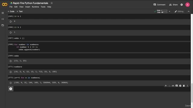 24. List Comprehensions смотреть онлайн