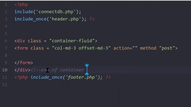PHP Bootstrap Form (Part 1) смотреть онлайн