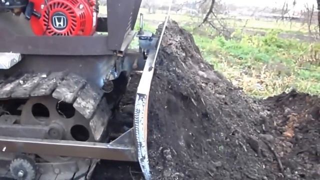 самодельный минитрактор MINI DOZER смотреть онлайн