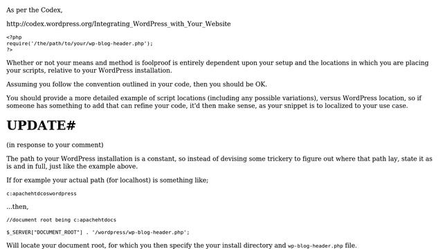 Wordpress: Creating a Dynamic Path to wp-blog-header.php (4 Solutions!!) смотреть онлайн