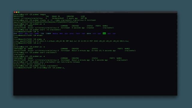 Running a Container using Podman on Oracle Linux смотреть онлайн