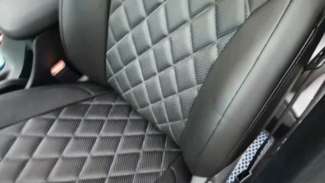 Авточехлы на Киа Церато 4 ромб черные