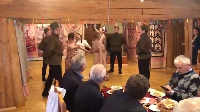 Выступление вальса к дню Защитника Отечества для ветеранов ВОВ2 смотреть онлайн