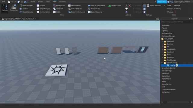 How to Toggle Team kill in ACS gun kit Roblox Studio смотреть онлайн