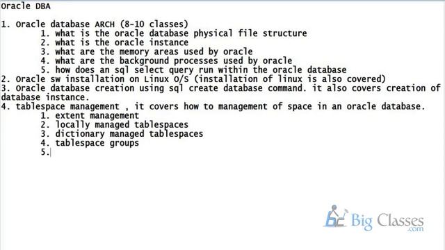 Oracle 11g DBA Training Videos Part 1 - Oracle 11g DBA Tutorial - BigClasses смотреть онлайн