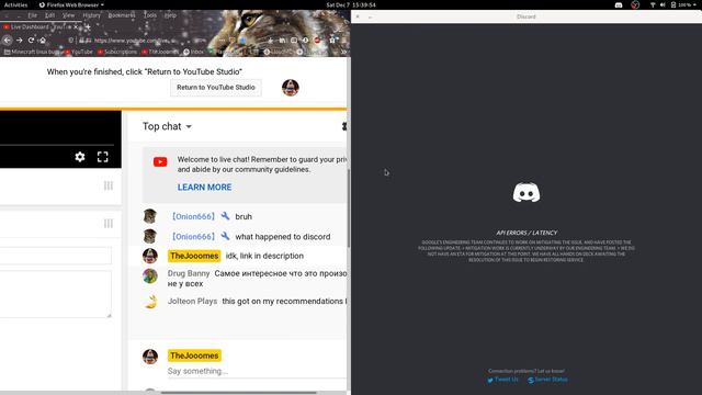 Streaming Until Discord Fixes It's Servers