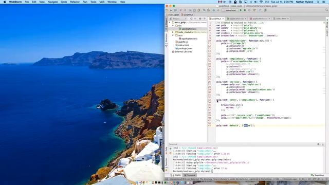 Using Gulp Browser-Sync смотреть онлайн