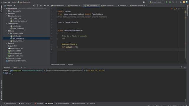Class 9: Step by Step to learn pytest fixtures смотреть онлайн