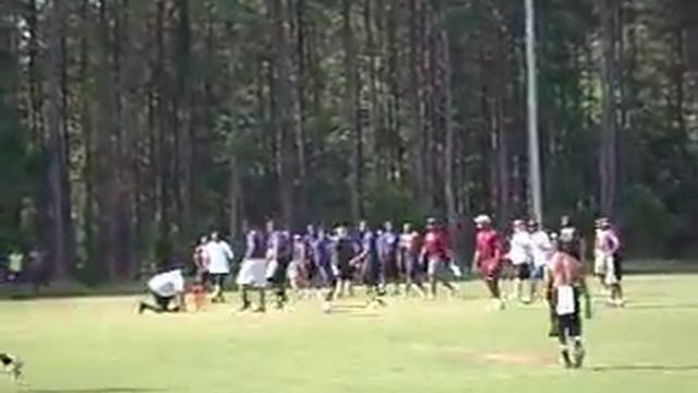 Dominique Webb Forest Park HS(GA) 2009 Old School Shirts vs. Skins(1) смотреть онлайн