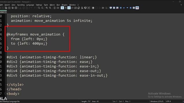 CSS || ANIMATION - PART 2 - Animation Timing Function, Move Animation, Etc. || TUTORIAL. смотреть онлайн
