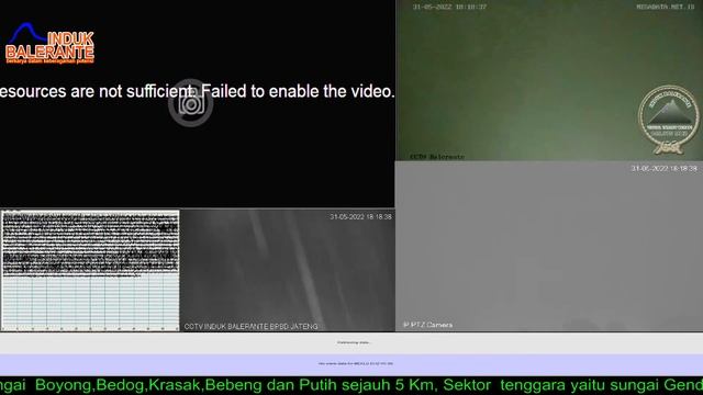 Live Streaming Merapi - Merapi Volcano Eruption, Central Java, Indonesia 31/05/2022 смотреть онлайн