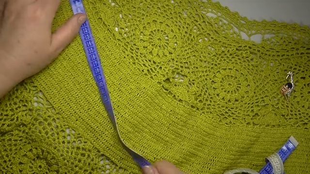 Мой новый костюм вязаный крючком Кофта оверсайз Юбка крючком из мотивов смотреть онлайн