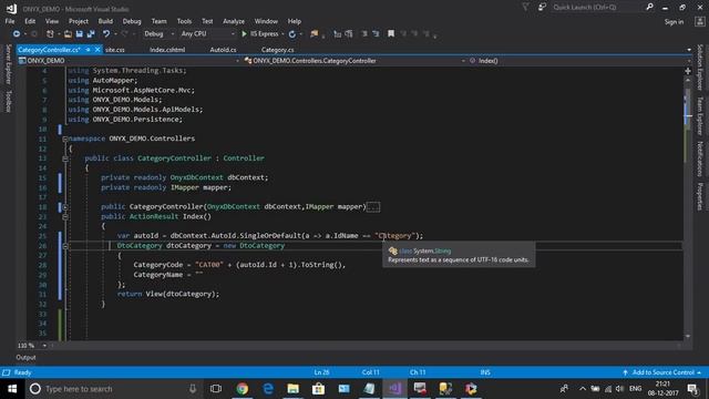 ASP .NET CORE/MVC Custom auto id generation смотреть онлайн