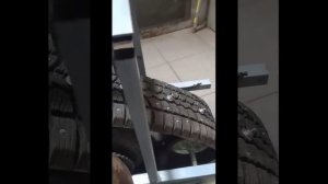 Самодельный снегоход на гусенице из покрышки за 10т.р.