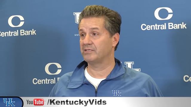 Kentucky Wildcats TV: Coach Calipari Pre-Transylvania Press Conference смотреть онлайн