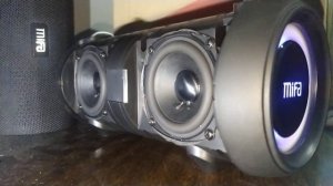 MIFA A90 BASS TEST / mifa A90 test de grave