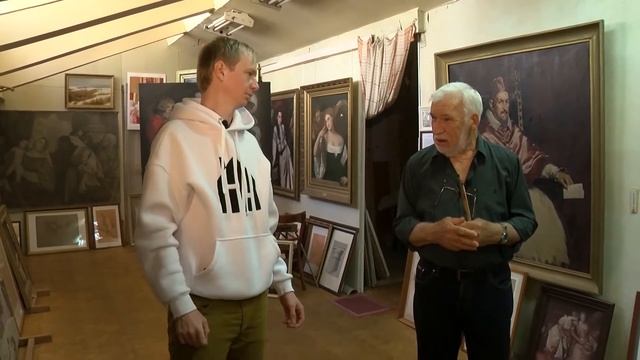 Волгоградский художник рассказал о технике Леонардо да Винчи смотреть онлайн