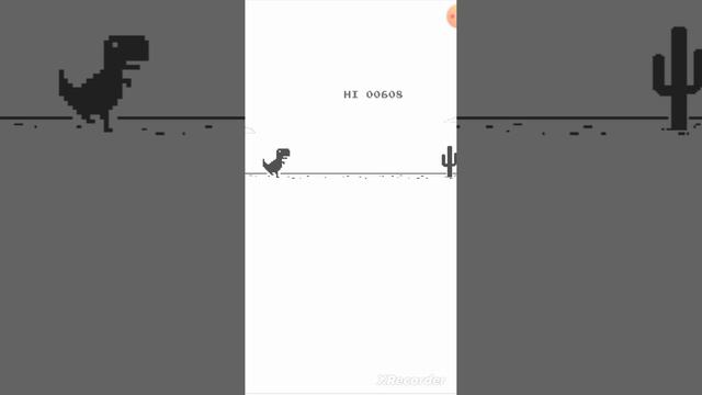Играю в Chrome Dino.mp4 смотреть онлайн
