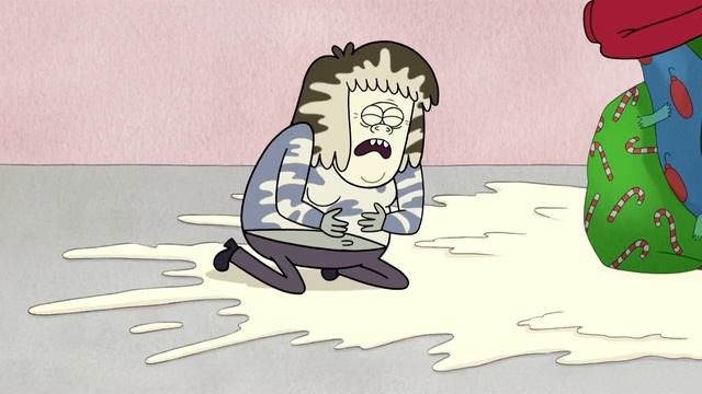 Regular Show - Muscle Man Opens His Gift | White Elephant Gift Exchange смотреть онлайн