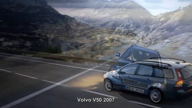 #2676. Volvo V50 2007 (потрясающее видео) смотреть онлайн