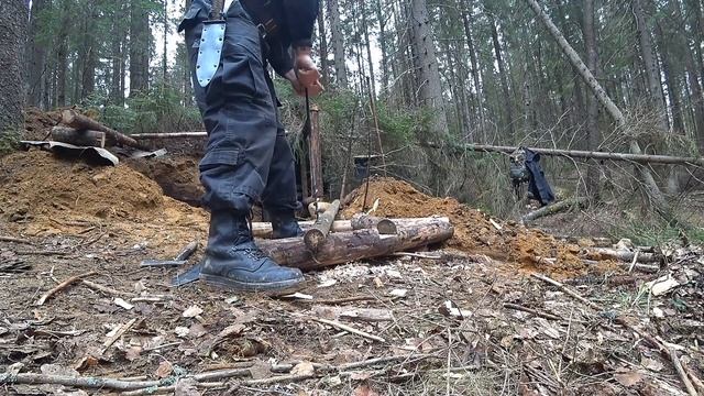 Тамбур для землянки без единого гвоздя | Названые гости смотреть онлайн