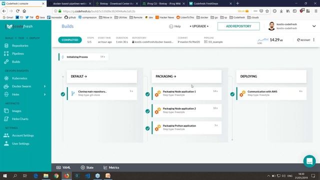 Docker based Pipelines смотреть онлайн