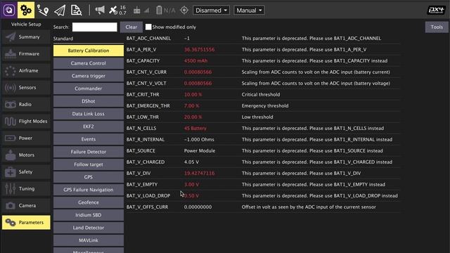 Настройка полетного контроллера Pixhawk PX4 в программе QGroundControl смотреть онлайн