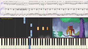 Трубочист - Ксения Мулина (Ноты для фортепиано) (piano cover)