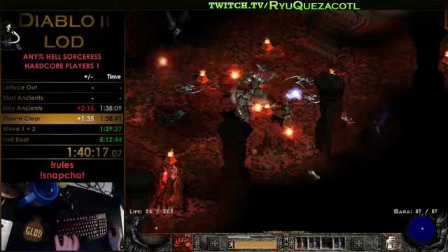 Diablo 2 HC Any% Hell Speedrun RIP Vol #42 смотреть онлайн