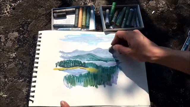 Масляная пастель MUNGYO Gallery смотреть онлайн