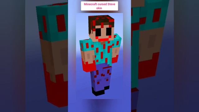 Minecraft cursed steve skin #shorts #ytshorts смотреть онлайн