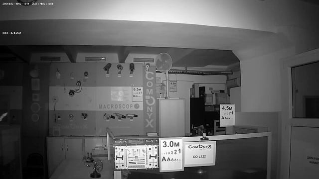 Уличная IP камера CO L122 Офис ночь.mp4 смотреть онлайн