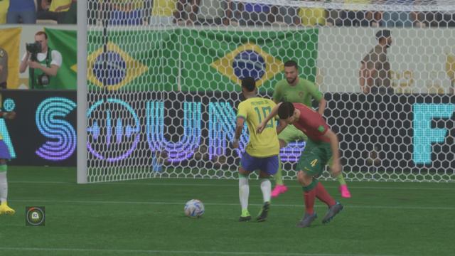 Fifa23 - Neymar vs Ronaldo || Brazil vs Portugal 46-0 || 2022 World Cup Final [ PS5 4K HDR ] смотреть онлайн