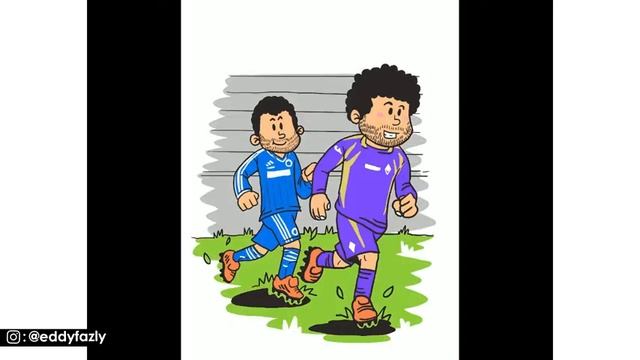 Speedpaint Cartoon #7 -Mo Salah Story Book (Procreate on Ipad Pro) смотреть онлайн