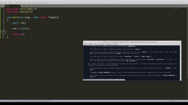 fork()  | Системное программирование на СИ в Linux