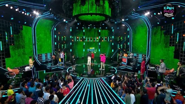 MC Square with his Folk Fusion - Nania Ki Talwar | Hustle Judges Speak смотреть онлайн