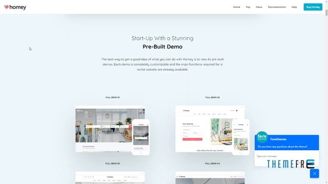 Homey - Booking and Rentals WordPress Theme смотреть онлайн
