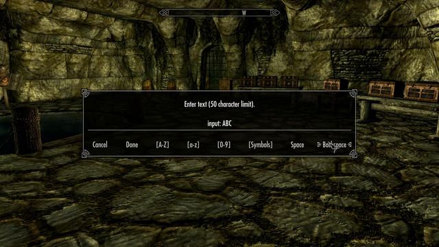 [Skyrim Special Edition] Debug Menu (Xbox) - Text input system quick demo смотреть онлайн