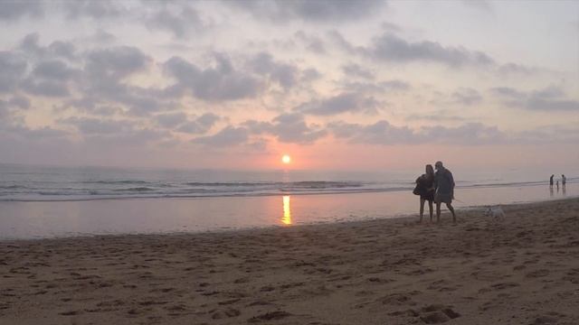 Conil de la Frontera. Sunset timelapse смотреть онлайн