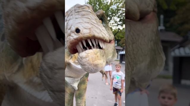 В городе динозавры! Шок! #динозавр #shors #Shors #shorts #Shorts #шорс #шортс #прикол #юмор #треш смотреть онлайн