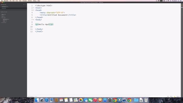 HTML5 AND CSS3 CREATE A WEBSITE IN HTML CSS AND PHP TUTORIALS | 04 Very first HTML5 Page смотреть онлайн