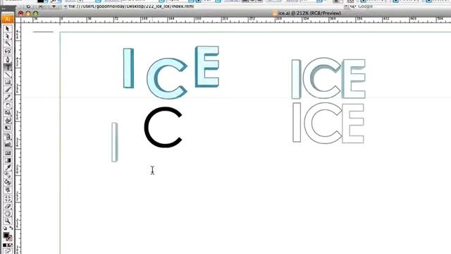 How to Create an Ice-cold Poster with 3D Text смотреть онлайн