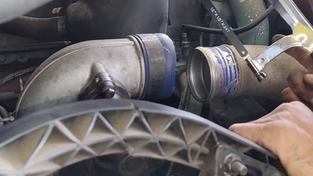 volvo charger cooler hose removal смотреть онлайн
