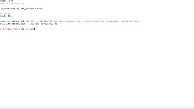 Pygame Tutorial- 5- Drawing Lines смотреть онлайн
