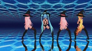 MMD Witches Bla Bla Bla