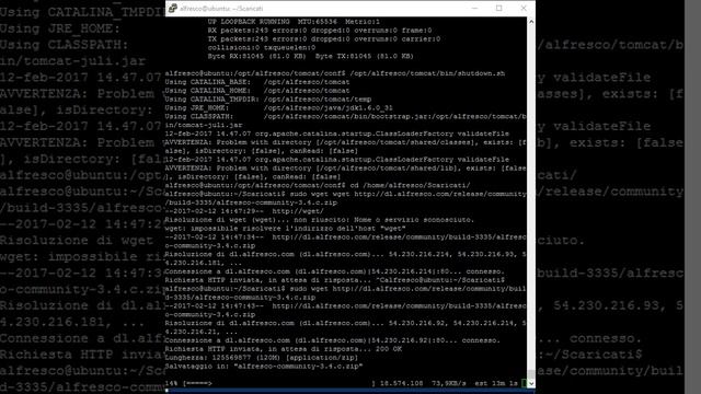 How to install alfresco on ubuntu server command line смотреть онлайн