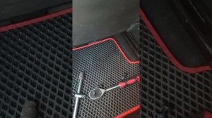 снятие водительского сиденья, опель астра J