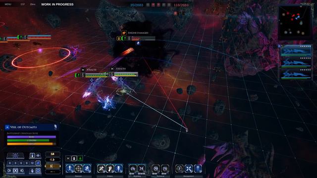 Dark Eldar vs Adeptus Mechanicus Battlefleet Gothic Armada 2 Multiplayer смотреть онлайн