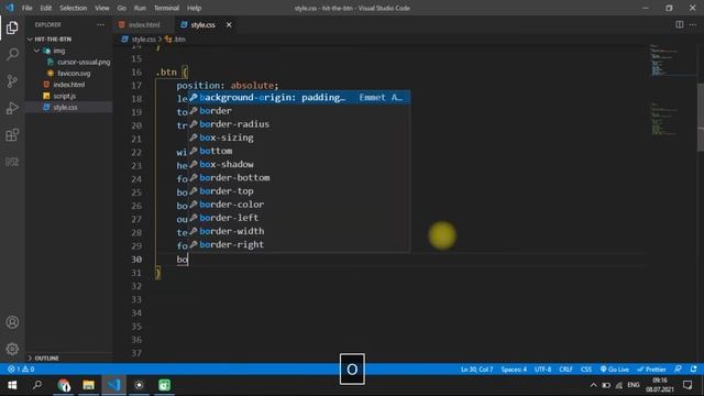 УБЕГАЮЩАЯ КНОПКА НА JAVASCRIPT ЗА 5 МИНУТ! смотреть онлайн