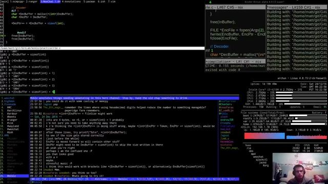 Practising Programming in C: 022 (Christmas Special) - Run-length Encoding with Pointers Everywhere смотреть онлайн